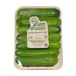 Fresh organic cucumber from Vegan Organic Dubai