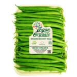 Fresh organic green beans from Vegan Organic Dubai