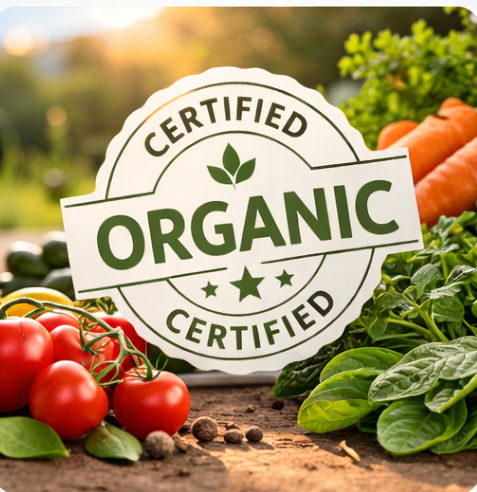 Certified organic vegetables from Vegan Organic Dubai